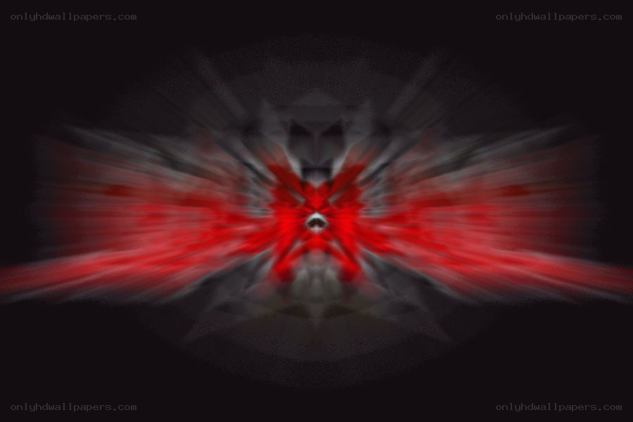 red and black abstract explosion
