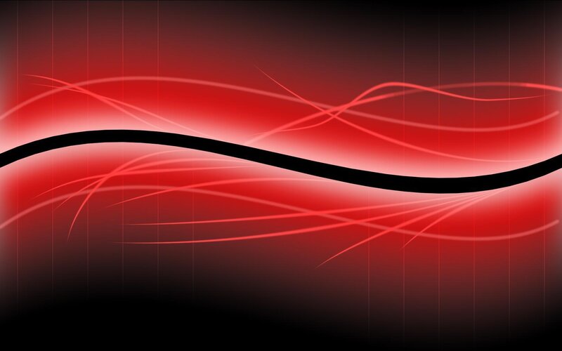 Red and Black Abstract Lines — Dynamic