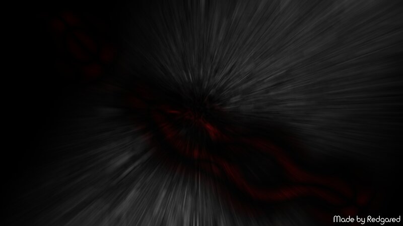 Red and Black Abstract Pattern — Dramatic