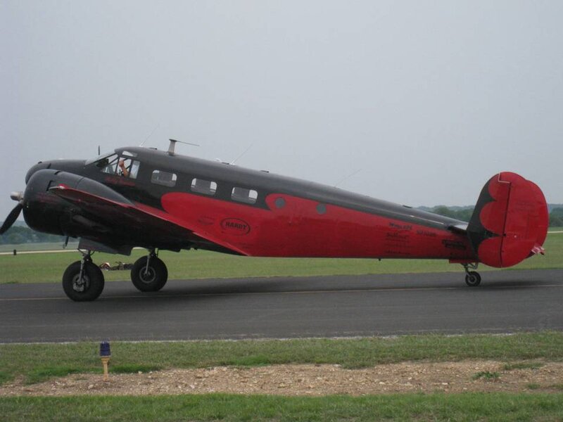 Red and Black Airplane — Calm