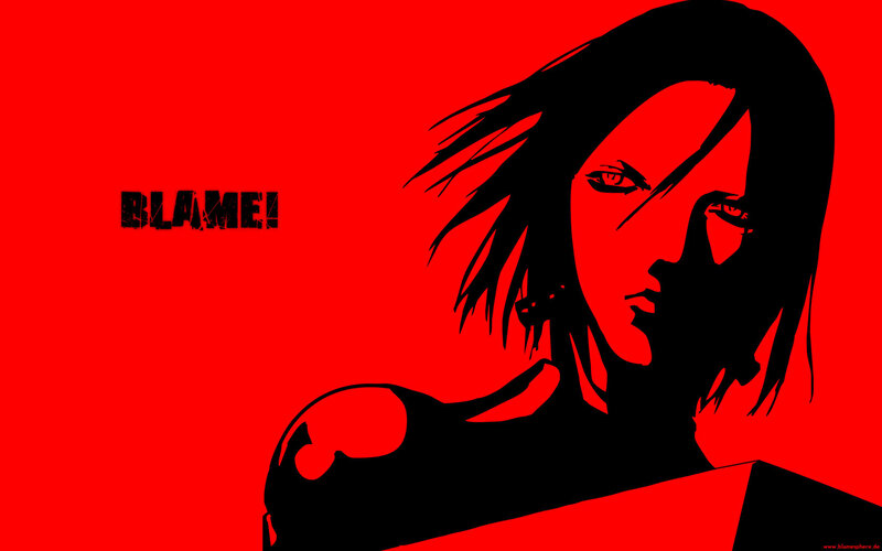 red and black anime character art