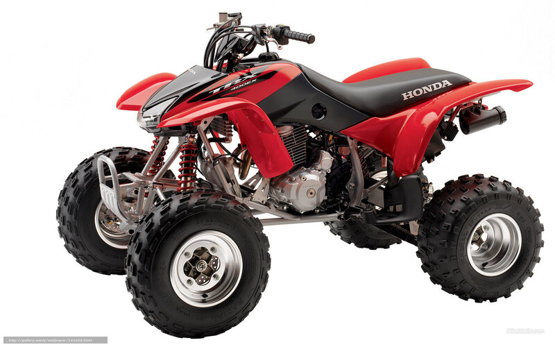 Red and Black Atv — Neutral, Photograph, Motorcycle Engine
