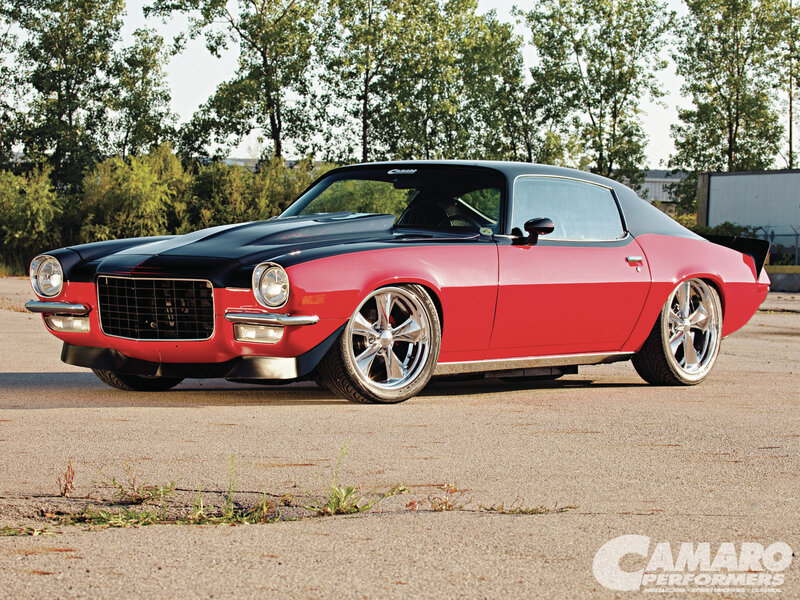 Red and Black Camaro — Calm