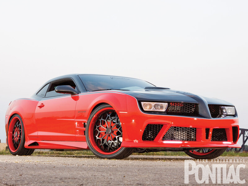 Red and Black Camaro