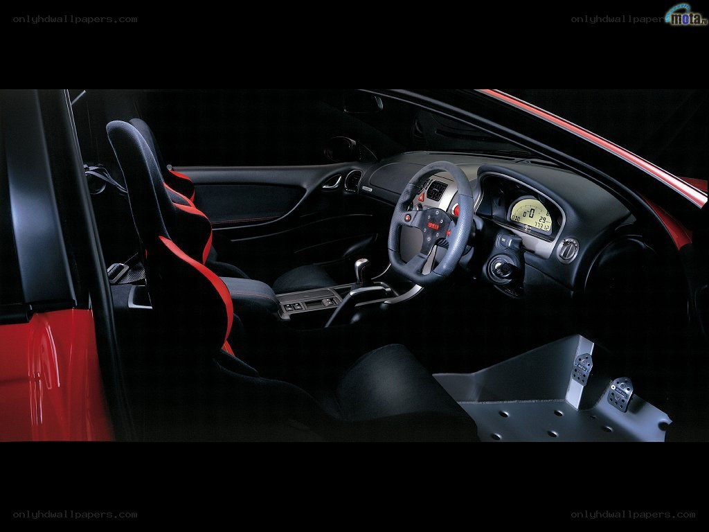 red and black car interior