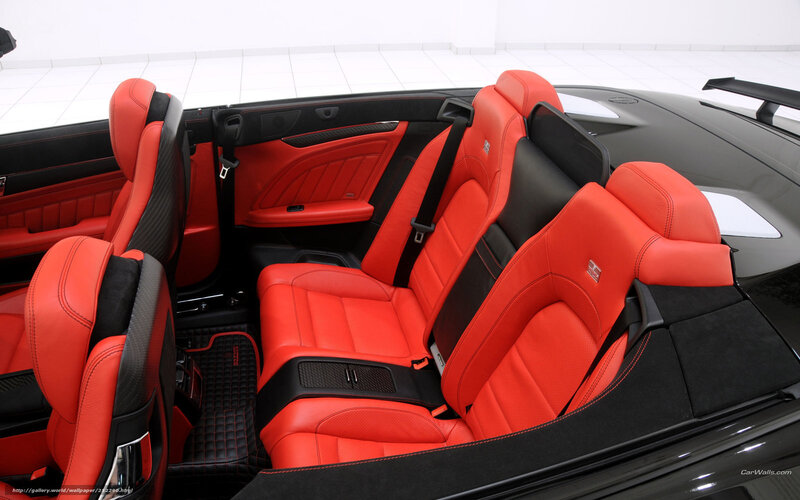 Red and Black Car Interior — Clean