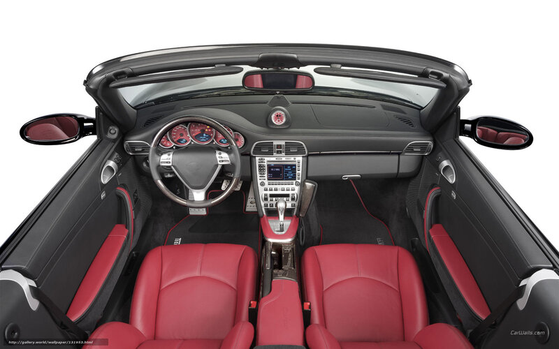 Red and Black Car Interior — Neutral