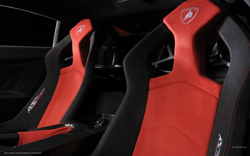 Red and Black Car Seats — Dramatic