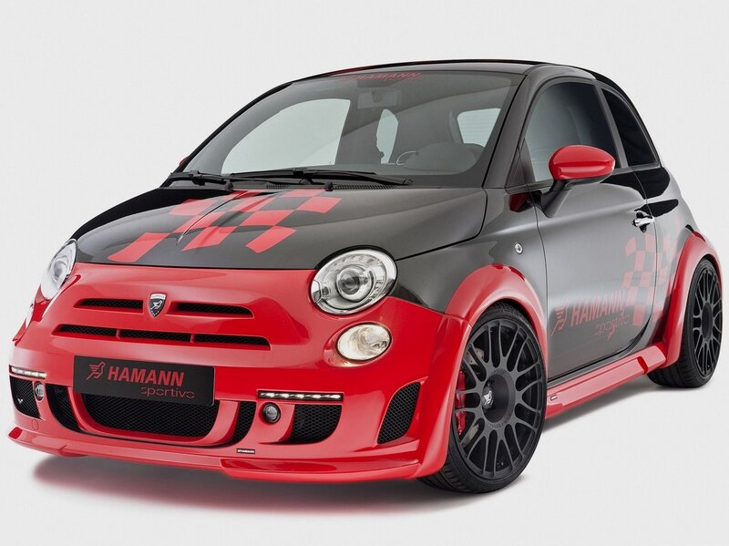 Red and Black Car — Sporty