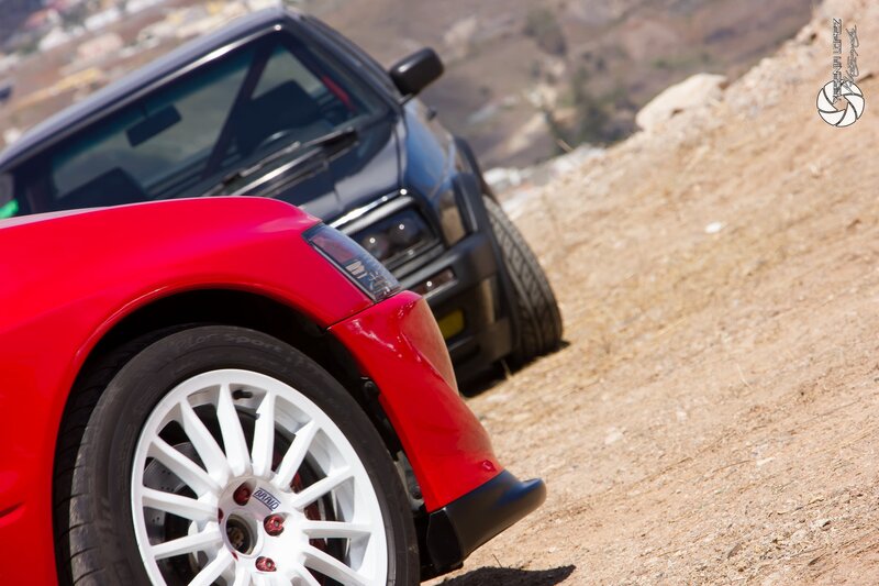 Red and Black Cars