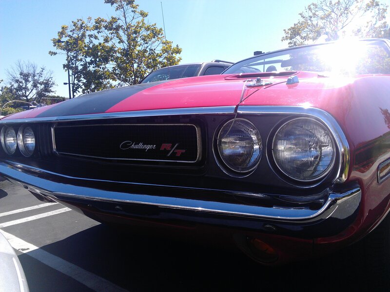 Red and black Challenger RT