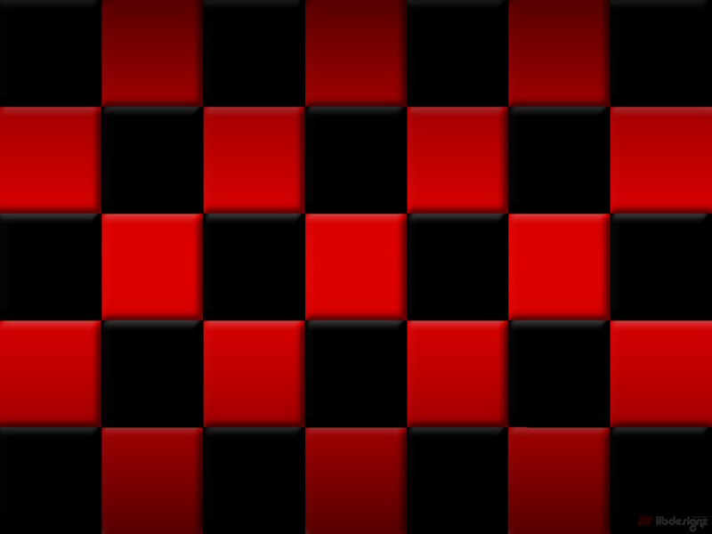 Red and Black Checkered Pattern — Neutral
