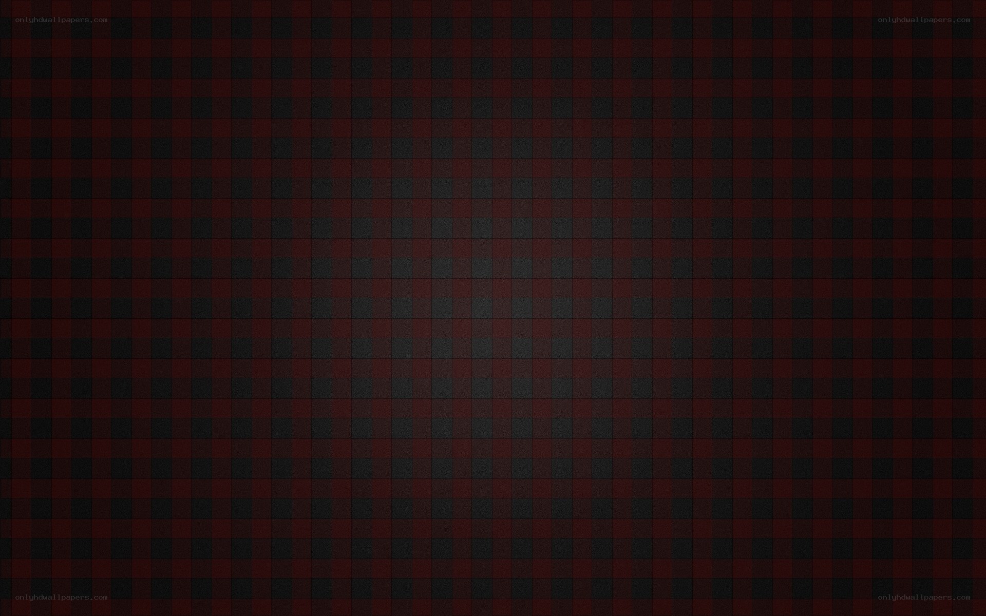 red and black checkered pattern
