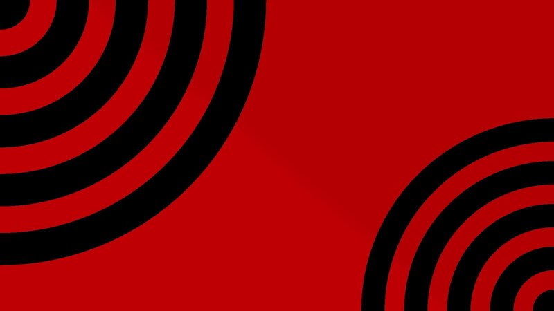 red and black concentric circles
