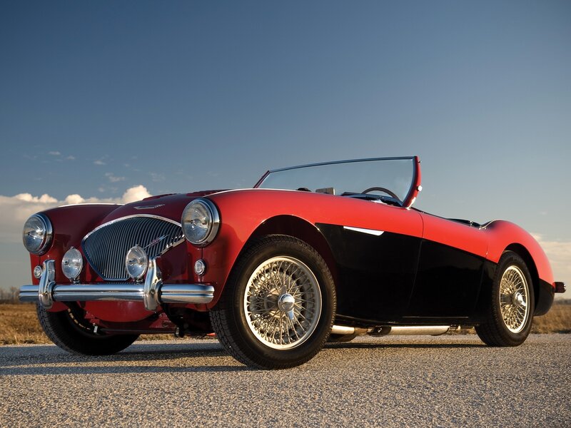Red and Black Convertible — Dramatic