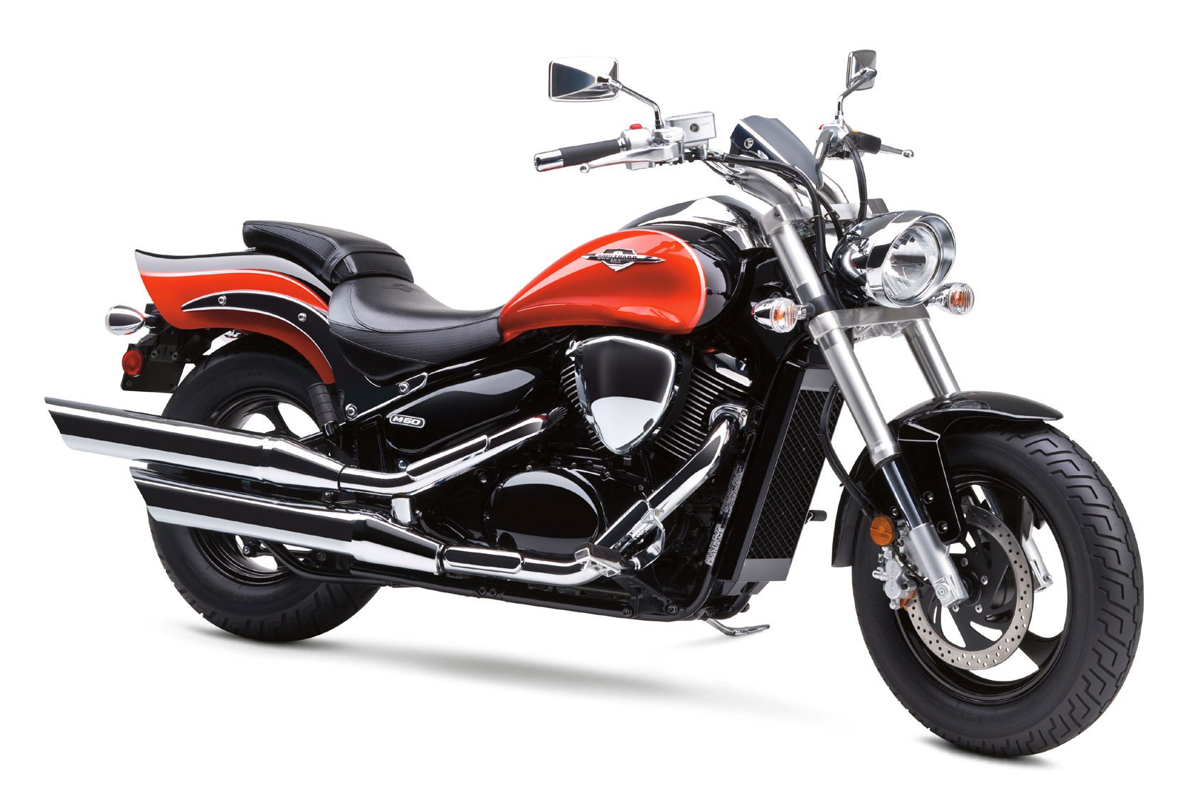 red and black cruiser motorcycle