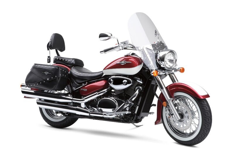 red and black cruiser motorcycle