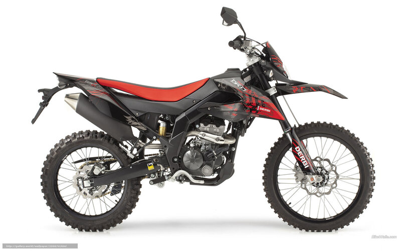 Red and Black Dirt Bike — Neutral, Photograph, Seat