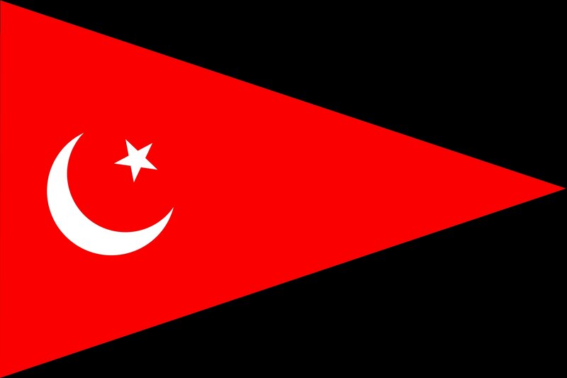 Red and Black Flag