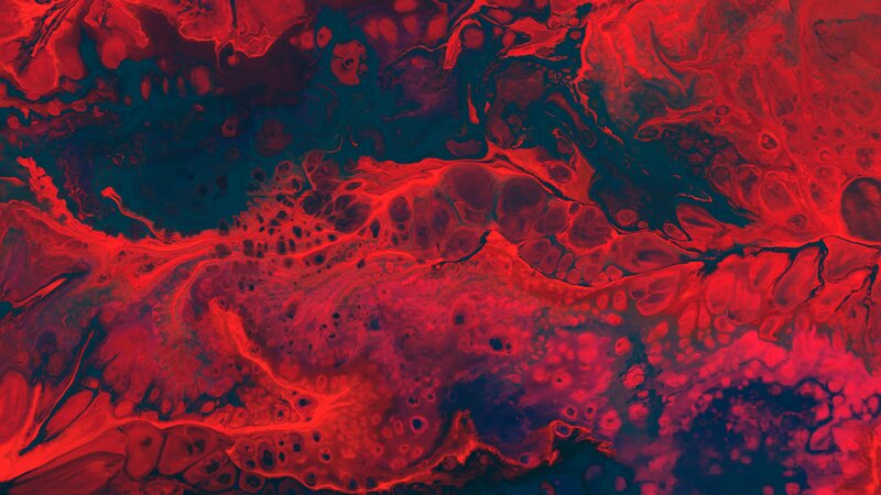 Red and Black Fluid Patterns