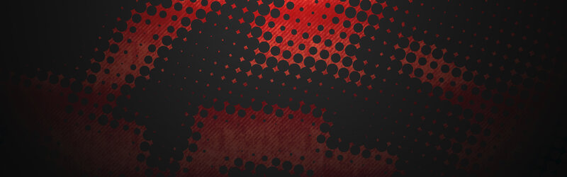 red and black halftone pattern