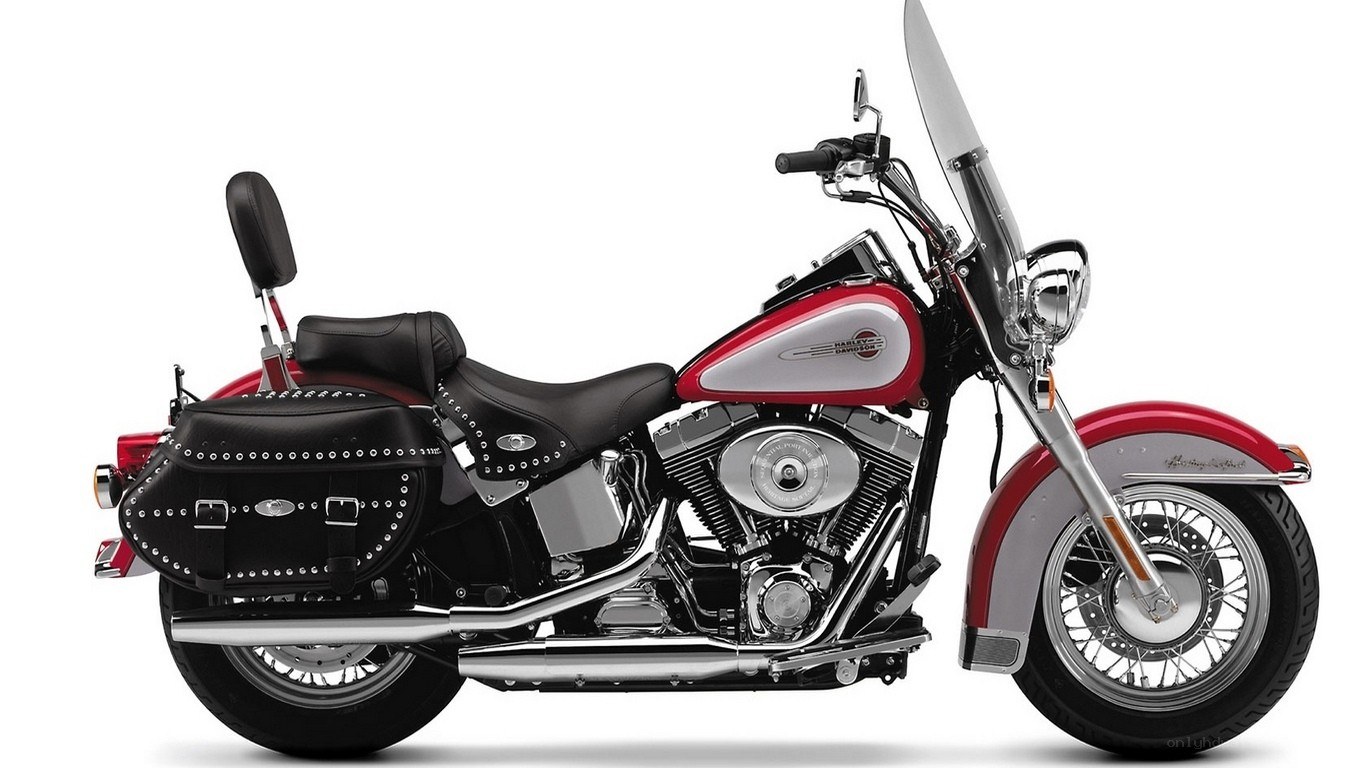 red and black harley-davidson motorcycle