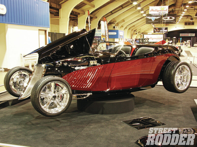 Red and Black Hot Rod — Showcase