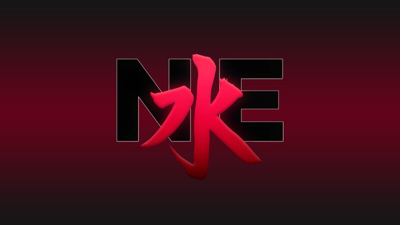 Red and Black Logo — Dramatic