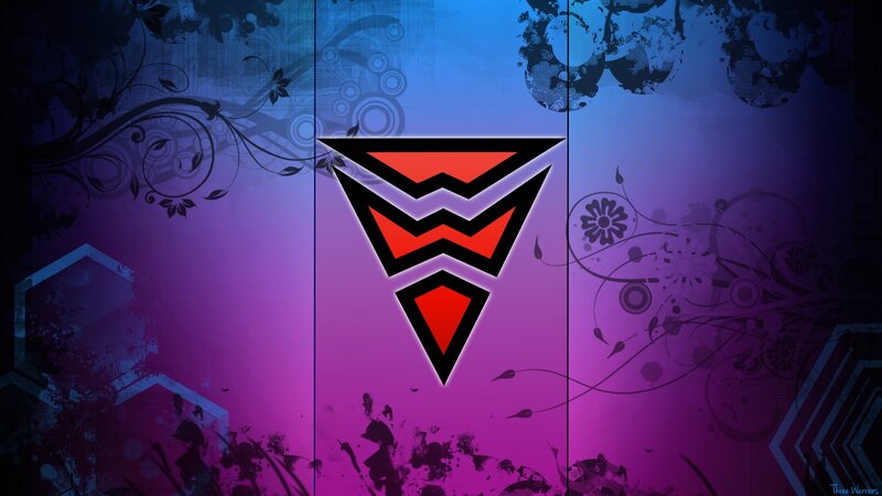 Red and Black Logo — Purple