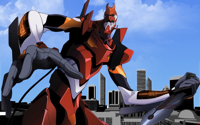 Red and Black Mecha