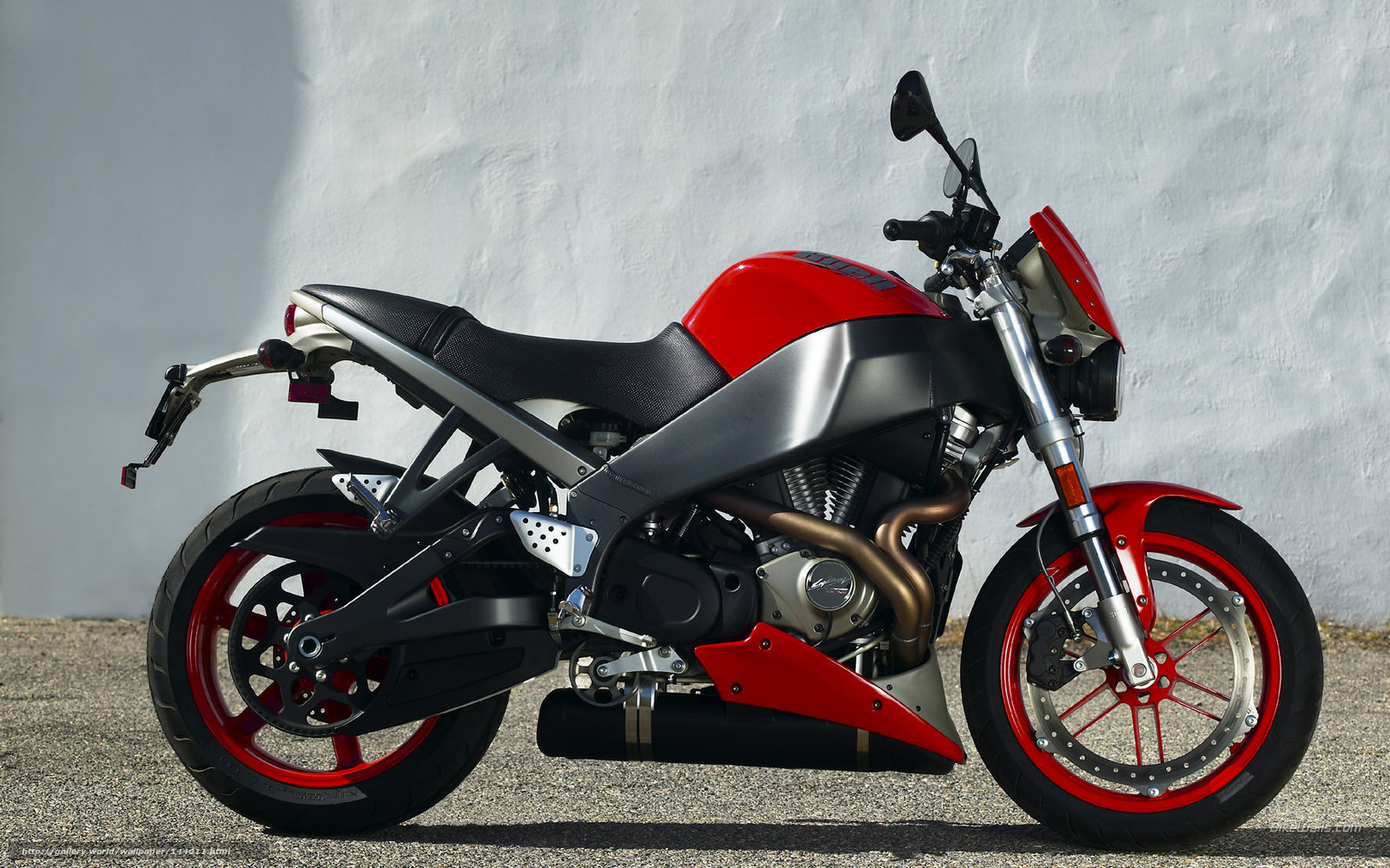 red and black motorcycle