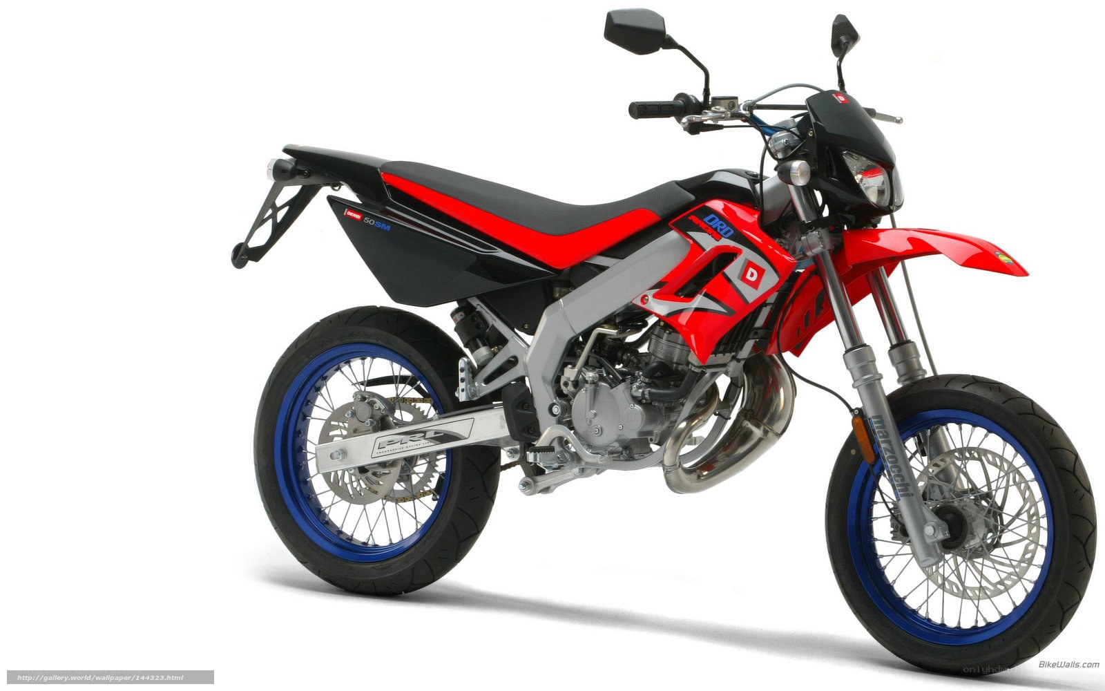 red and black motorcycle