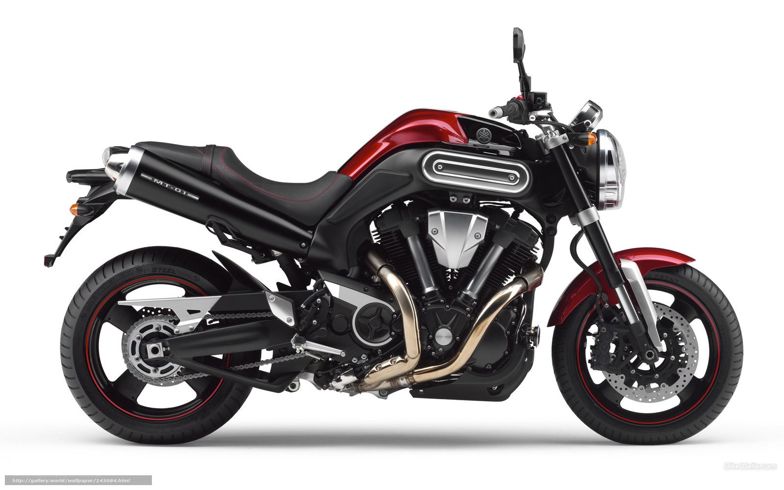 red and black motorcycle