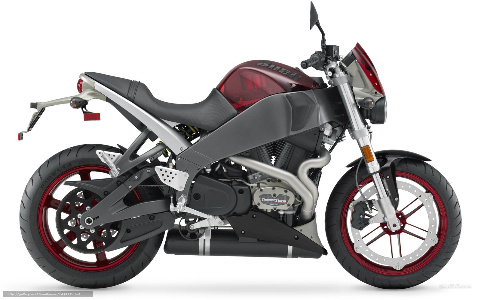red and black motorcycle