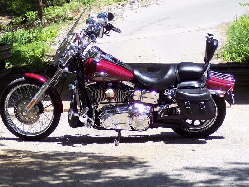 Red and Black Motorcycle — Calm, Afternoon