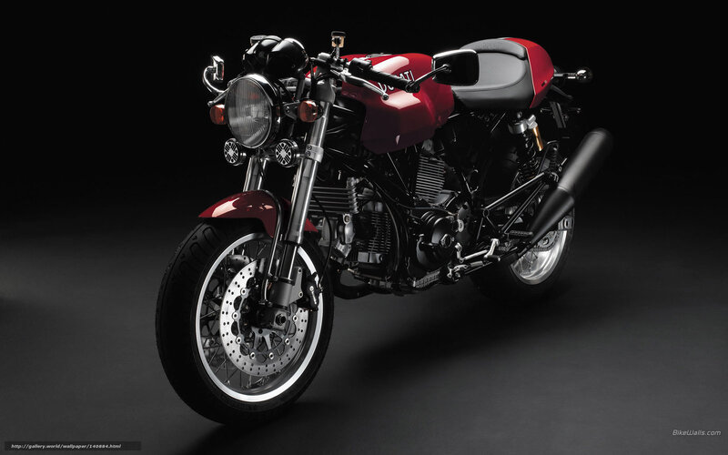 Red and Black Motorcycle — Dramatic, Photograph, Headlight