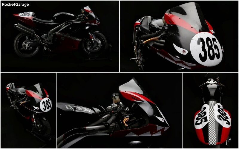 Red and Black Motorcycle — Dramatic, Photograph, Number 385