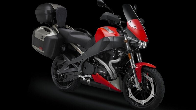 Red and Black Motorcycle — Dramatic, Photograph, Saddlebags, Windshield