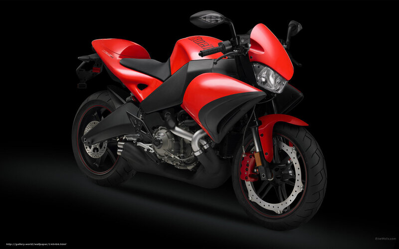 Red and Black Motorcycle — Dramatic, Photograph
