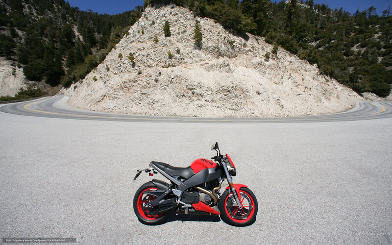 Red and Black Motorcycle — Gray