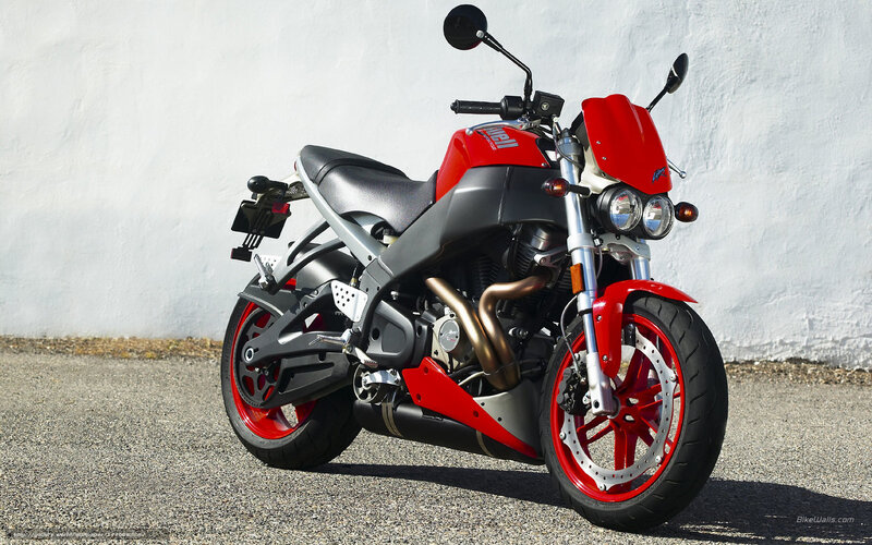 Red and Black Motorcycle — Neutral, Afternoon