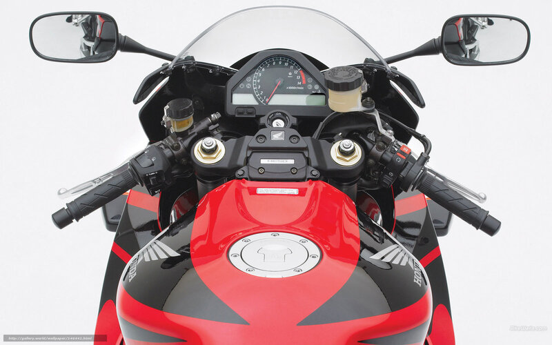 Red and Black Motorcycle — Neutral, Photograph, Dashboard