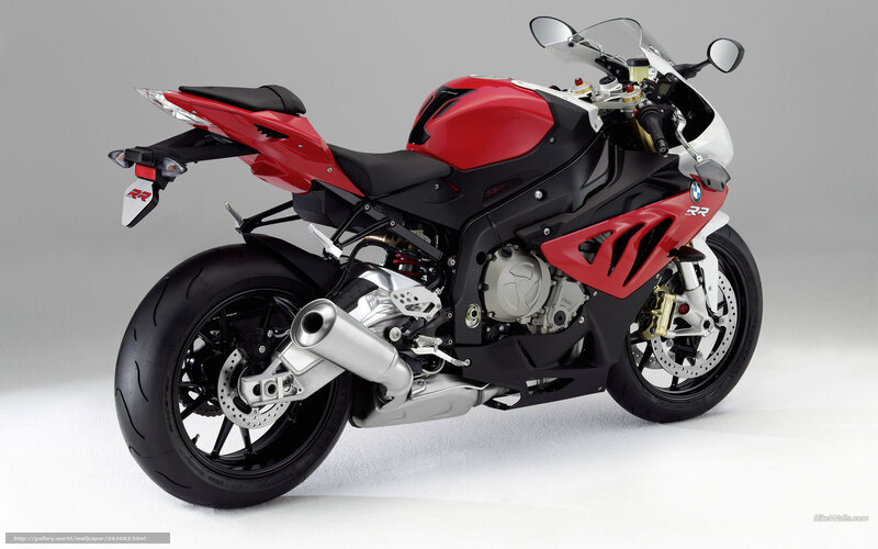 Red and Black Motorcycle — Neutral, Photograph, Exhaust Pipe, Rear Wheel