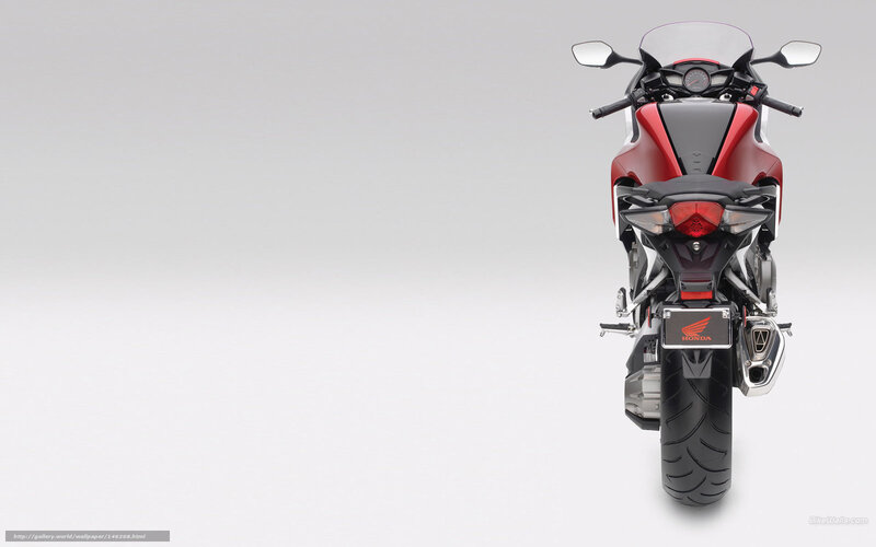 Red and Black Motorcycle — Neutral, Photograph, Rear View