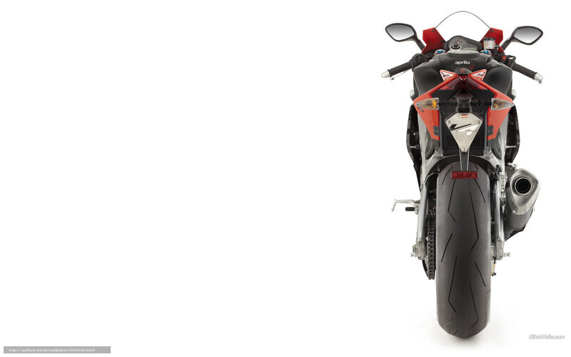 Red and Black Motorcycle — Neutral, Photograph, Rear Wheel, Exhaust Pipe