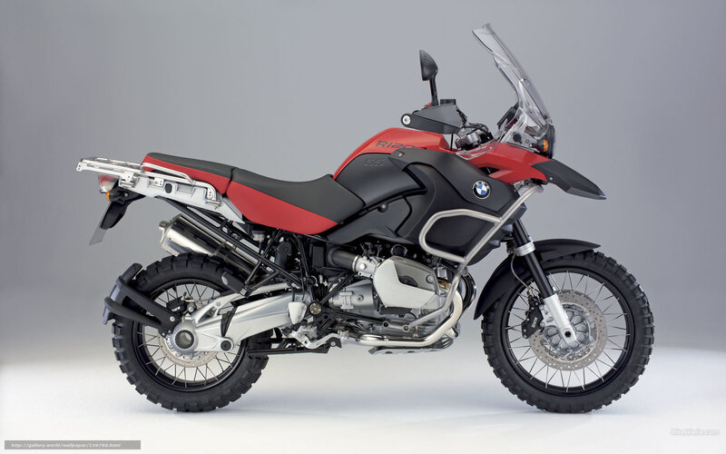 Red and Black Motorcycle — Neutral, Photograph, Windshield, Saddlebags