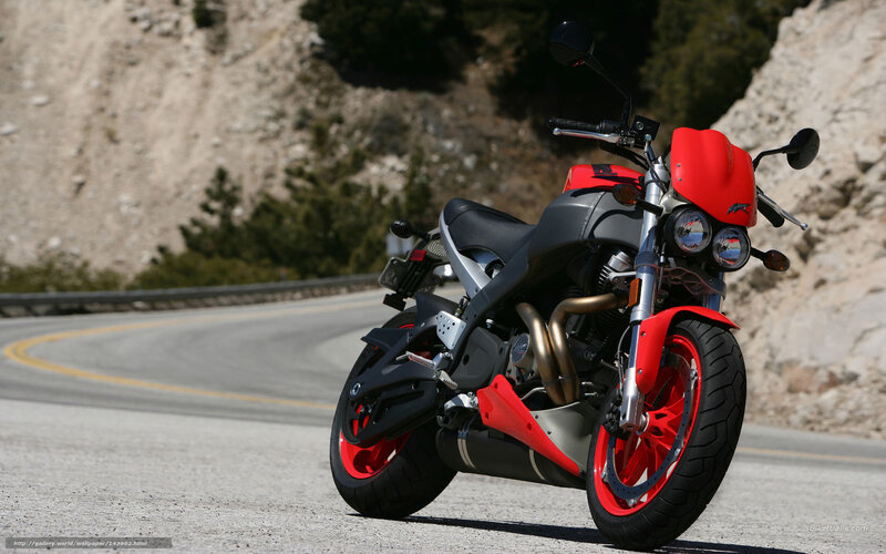 Red and Black Motorcycle — Outdoor