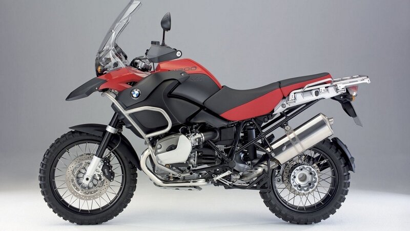 Red and Black Motorcycle — R1200gs