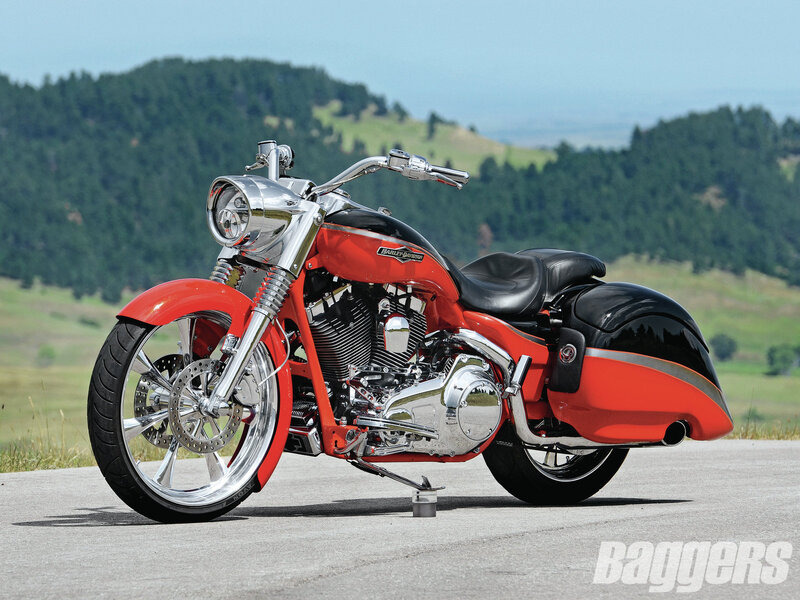 Red and Black Motorcycle — Serene