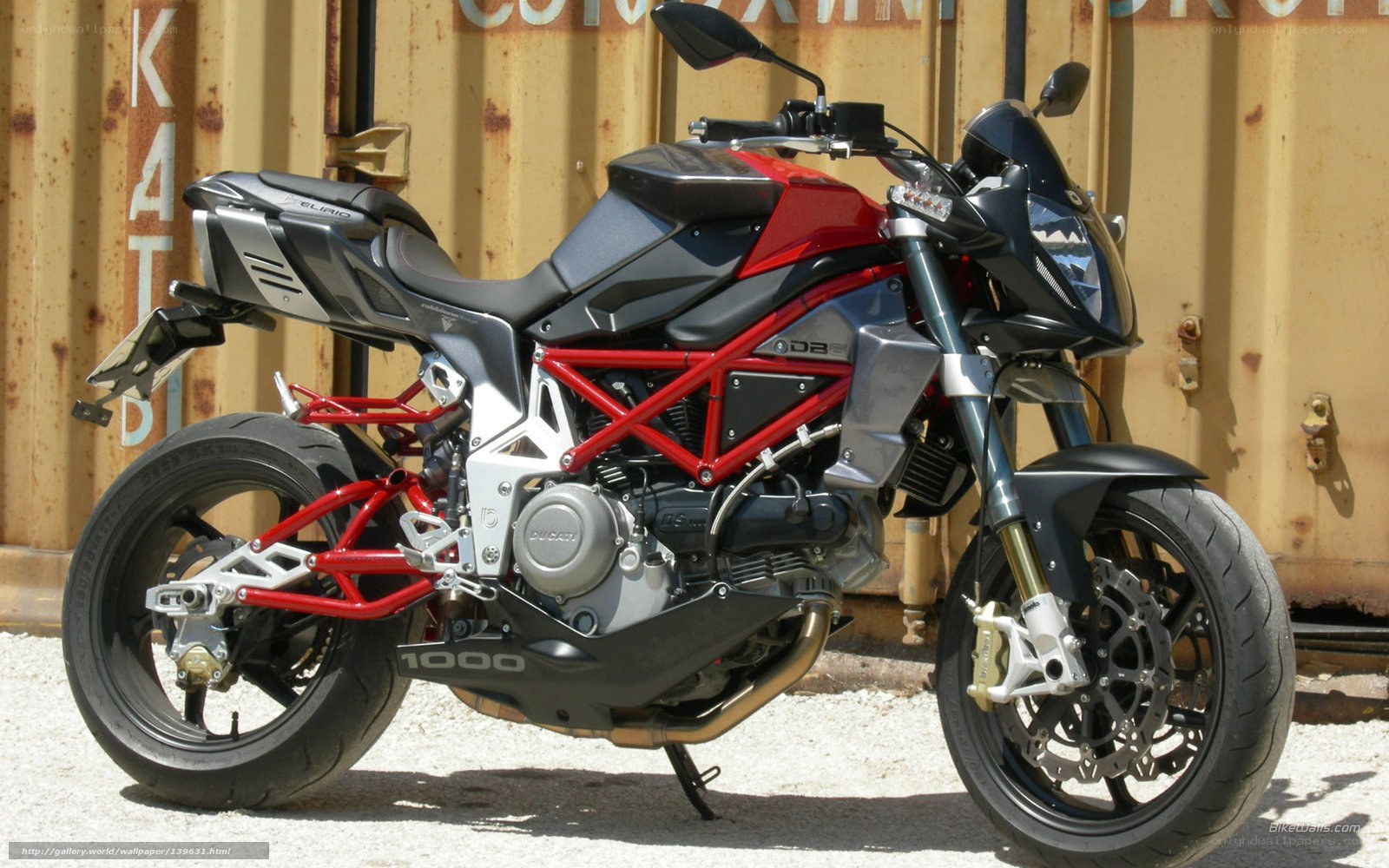 red and black motorcycle